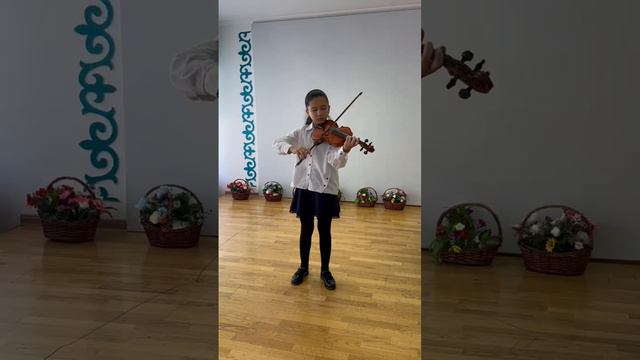 Байқоңыр Айша. 11 лет. Казахстан- г. Астана. КазНУИ. Этюд №2. А. Роде.