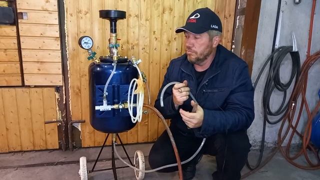 Устройство вакуумной откачки масла через щуп своими руками. смотреть онлайн