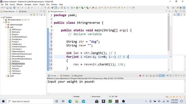 String reverse in java смотреть онлайн