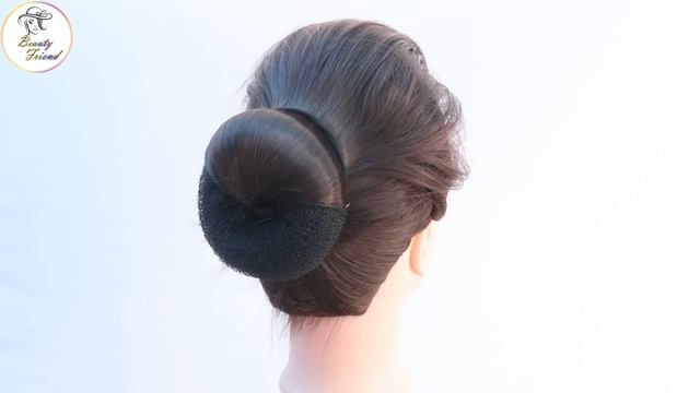 Easy Juda Hairstyle With Gajra | Hairstyle For Saree | Quick Hairstyle | Wedding Hairstyle