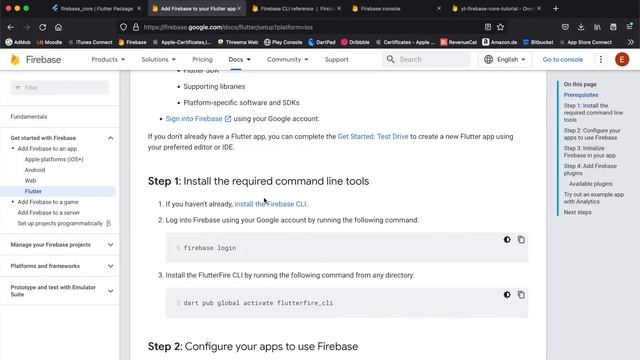 Flutter Tutorial - Do THIS before using Firebase (firebase_core) #Flutter #AppDevelopment смотреть онлайн