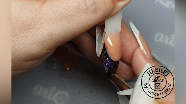 фактурный френч. жидкие гели. смотреть онлайн