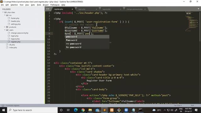 PHP Authentication class - Zoom Class - Part 1 смотреть онлайн