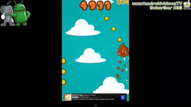 Happy Poo Jump - Android Game смотреть онлайн