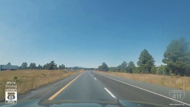 Interstate 40 - Flagstaff - Williams - Arizona | Drive America's Highways 🚙 смотреть онлайн