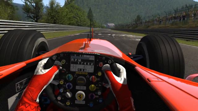 Assetto Corsa VR - F2004 - Nordschliefe - 4:52.0 with crash смотреть онлайн