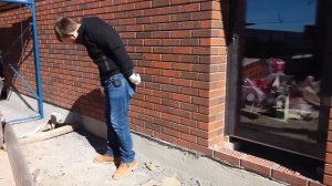 Ям-Ижора. Кладка облицовочного кирпича