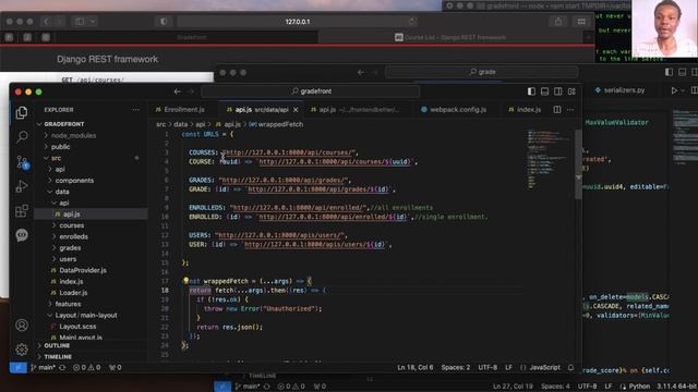 School Management System In Django 4.2.4 & React 18.2 смотреть онлайн