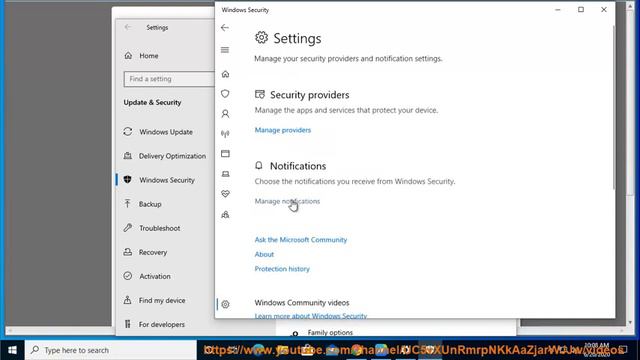 Disable Windows Defender Antivirus notifications in Windows 10 смотреть онлайн