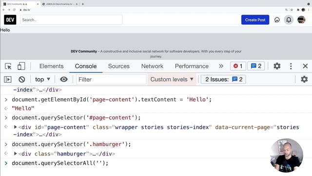 DevTips Daily: The document.getElementById function (and other alternatives) смотреть онлайн