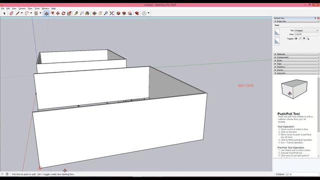 Sketchup Tutorial for Beginners Hindi 03 How to Import AutoCAD files смотреть онлайн