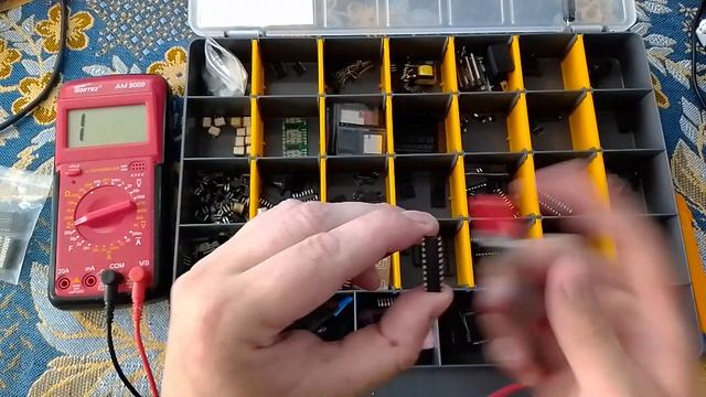 Проверка микросхем (простейший метод). смотреть онлайн