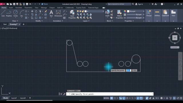 AutoCAD 2D Exercise #16 смотреть онлайн