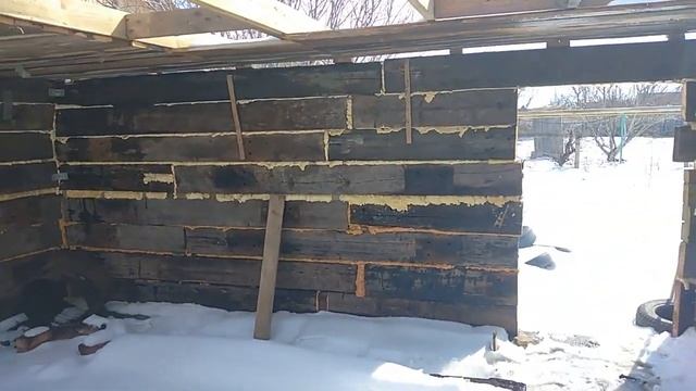 Ответ на вопрос сарай из шпалы. И немного о коронавирусе. смотреть онлайн