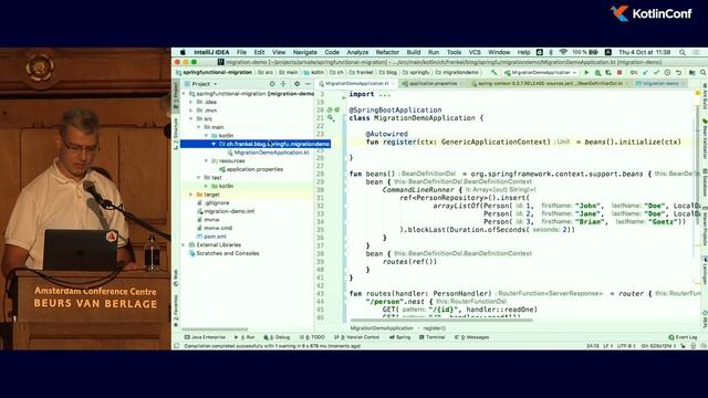 KotlinConf 2018 - Kotlin and Spring Boot, a Match Made in Heaven by Nicolas Frankel смотреть онлайн