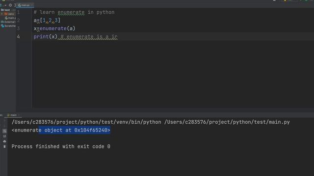 learn enumerate in python | python | tutorial | interview question смотреть онлайн