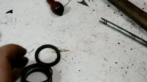 Сборка JAWA 360 1973г.(передняя вилка) (Часть 1)