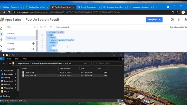 WebApp - Get and Displaying Data from Google Sheets | Search Results in Pop Up Table смотреть онлайн