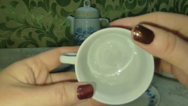 Кофейный сервиз Барановского фарфорового завода УССР