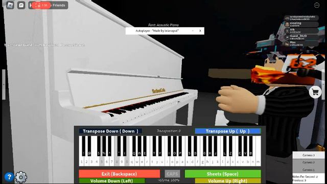 Here i come Roblox doors piano смотреть онлайн