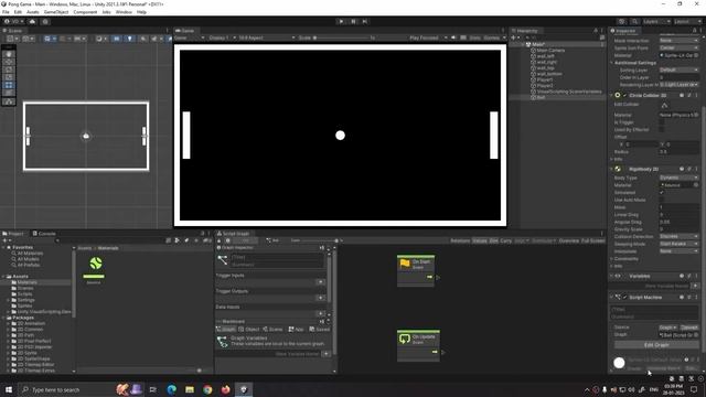 Unity - Making a Pong Game using Visual Scripting | Part-02 | Ball Mechanics смотреть онлайн