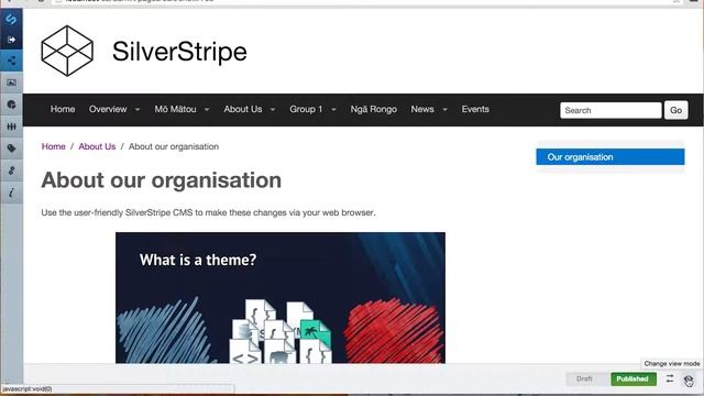 SilverStripe CMS features demo HD смотреть онлайн