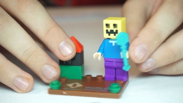 LEGO майнкрафт минифигурки из китая - Minecraft SL Toys смотреть онлайн