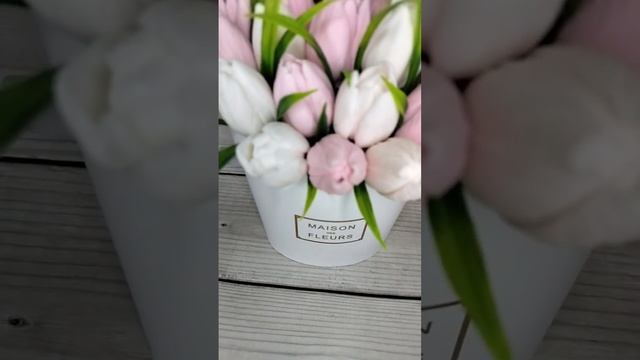 Букет из 21 тюльпана