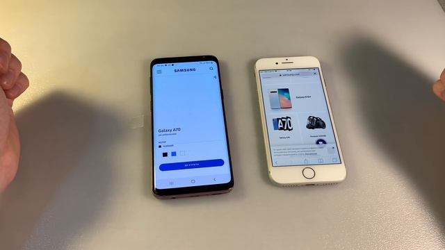 Samsung Galaxy S9 vs iPhone 8 смотреть онлайн
