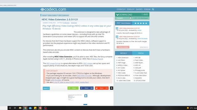 How to install HEVC video extension for Free|| Play Iphone Photos And Videos On Windows 10 смотреть онлайн