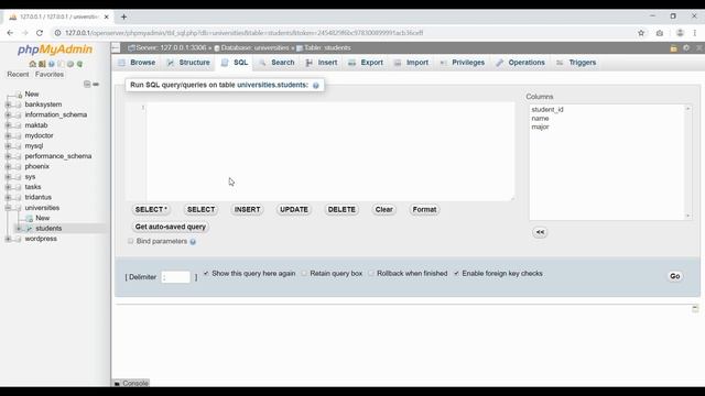 MySQL darslari #3 CREATE TABLE, INSERT INTO, DROP TABLE (Jadval yaratish, Ma'lumotlar kiritish) смотреть онлайн