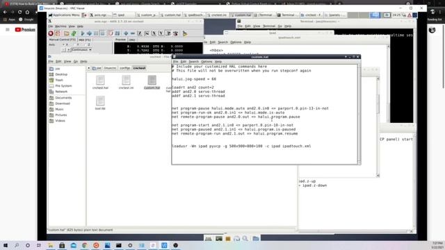 LinuxCNC PYVCP Control Panel How To смотреть онлайн