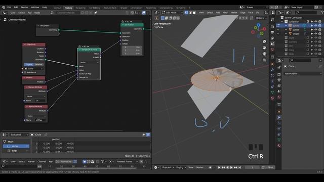 [Tut] Sample UV Surface - Blender Geometry Nodes 3.4 смотреть онлайн