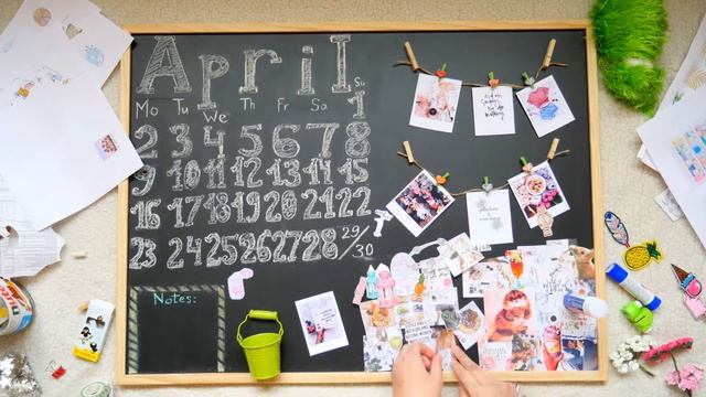 DIY Весенний мудборд+органайзер?| SPRING MOODBOARD?| Доска органайзер-мудборд своими руками смотреть онлайн