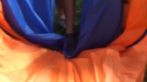 Сборка пляжной палатки