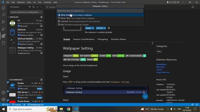 How To Setup Visual Studio Code Custom Background Image| Change or Add using VSCode Extensions смотреть онлайн