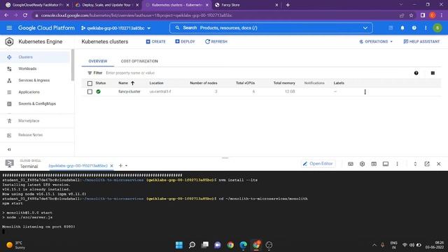 Deploy, Scale, and Update Your Website on Google Kubernetes Engine смотреть онлайн