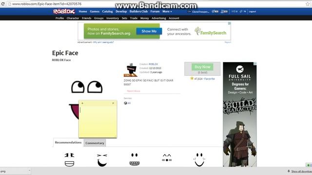How to get the roblox epic face only you can see смотреть онлайн