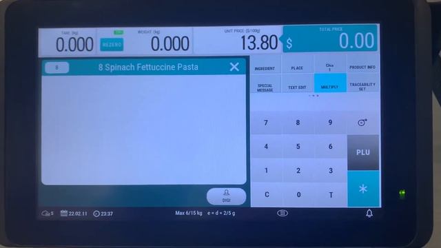 SM5300X Fully Touch Screen PC scale - Basic Operation смотреть онлайн