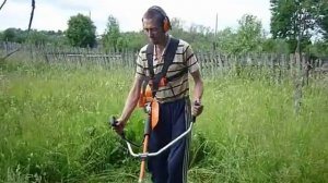 СЕНОКОС и мой ТРИММЕР FORWARD.wmv