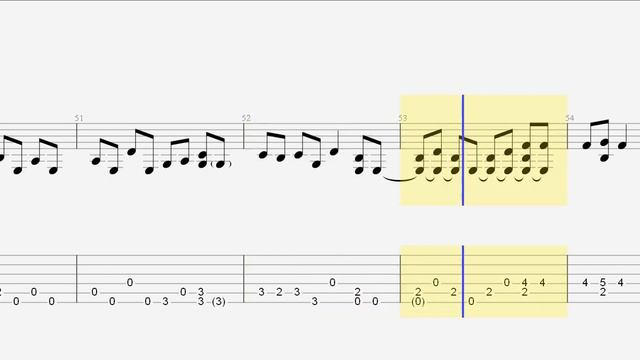 While your lips are still red Guitar tab смотреть онлайн