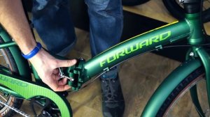 Как правильно складывать складные велосипеды?