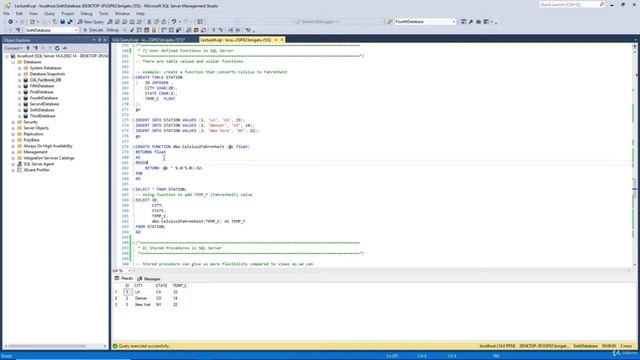 36 How to create Functions in SQL Server смотреть онлайн