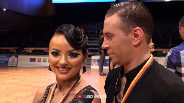 Alexandr Shmonin - Maria Shmonina RUS | Interview | German Open Championships 2019 смотреть онлайн