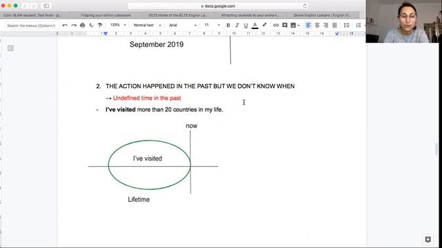 Flipped classroom (trial video) - Present Perfect and Simple Past смотреть онлайн