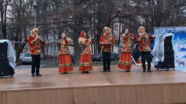 Рождественская мистерия. Площадь Хо Ши Мина. 7.01.2018. смотреть онлайн