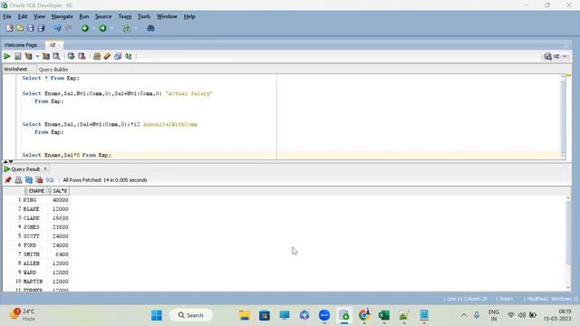 Oracle SQL & PLSQL (Demo Day - 5 ) | Null Handling (NVL) | Live With Our Students смотреть онлайн