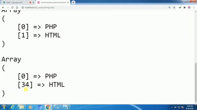 Array example no 3 in PHP | How to unset the values | how to reset array | Foreach loop (Gujarati) смотреть онлайн