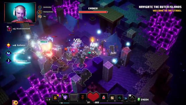 Minecraft Dungeons Livestream: 26 - Echoing Void смотреть онлайн