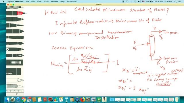 Fenske Equation and its application for Distillation Column Design смотреть онлайн